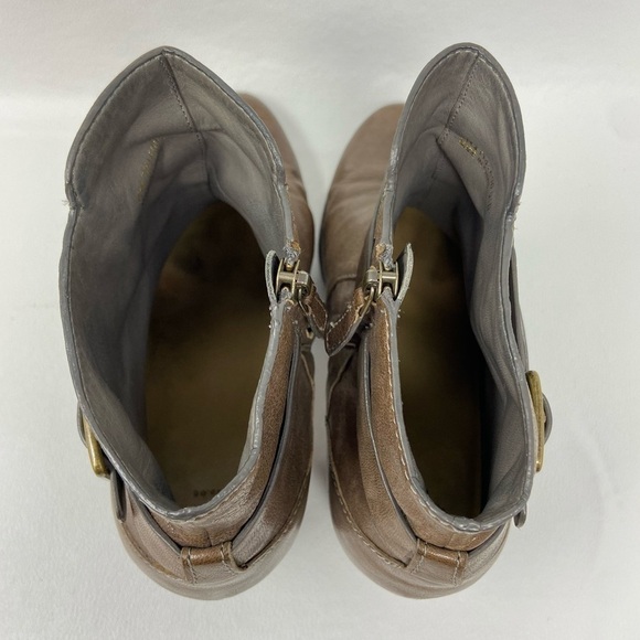 Cole Haan D41599 Grand OS Brown Leather Zip Ankle Boots Womens Size 9.5B. - Picture 9 of 13